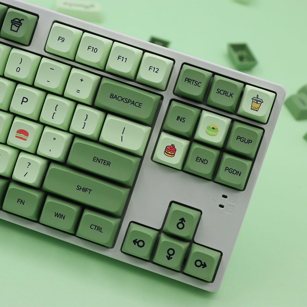 Bàn Phím Cơ gaming Màu Xanh matcha PBT 104 / 87 / 108