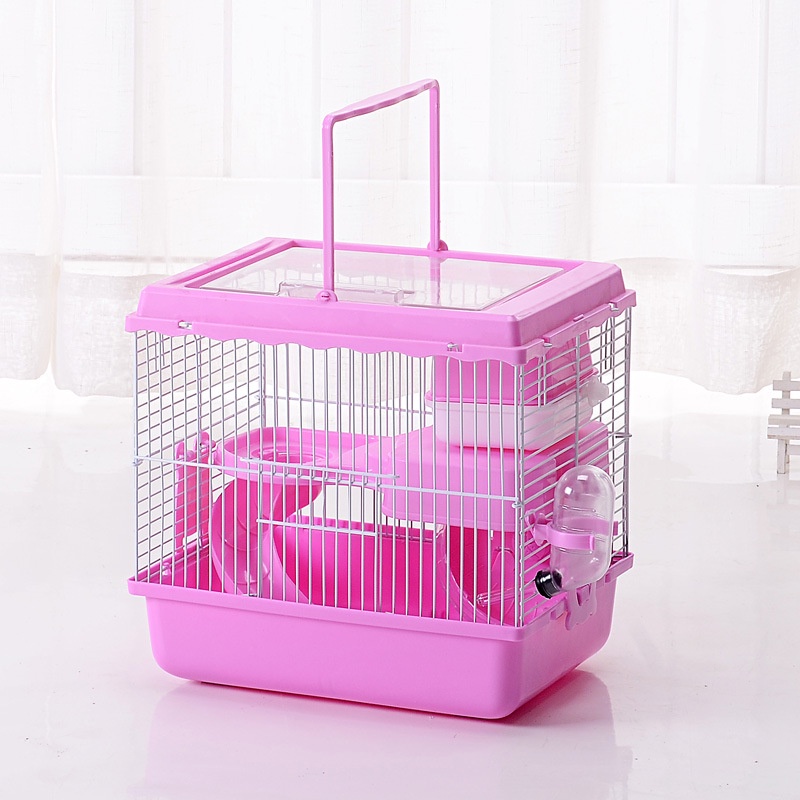 Lồng hoàng tử lớn size đại kính thước 28 X 21 X 30-Lồng hoàng tử 2 tầng hamster size 28