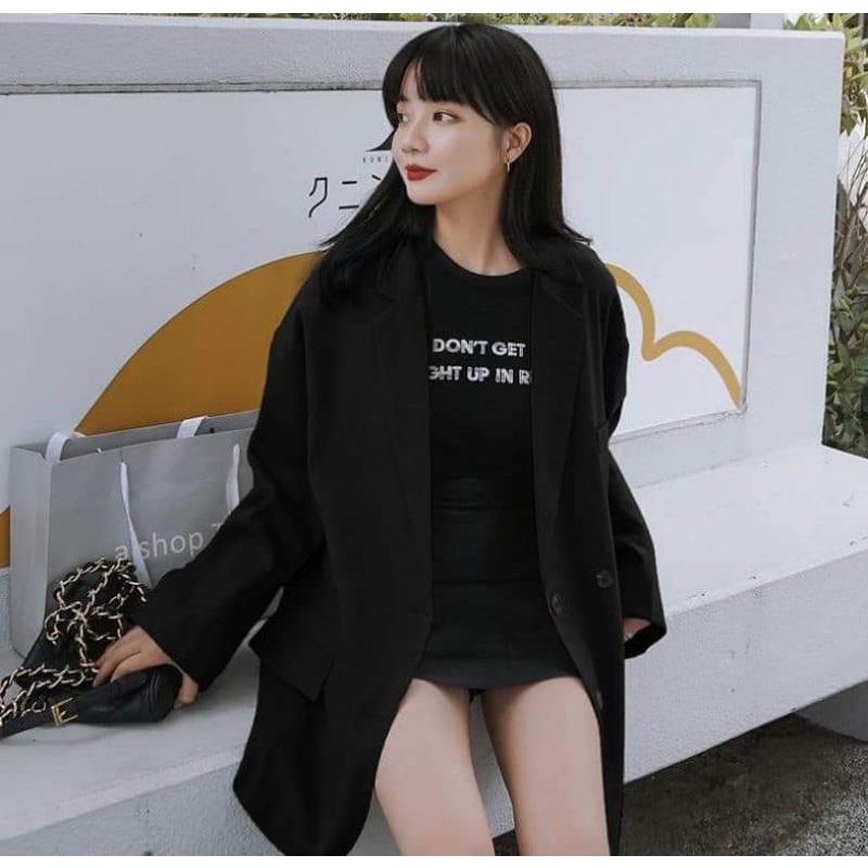 Áo blazer hàng 2 lớp unizang hàn quốc | BigBuy360 - bigbuy360.vn