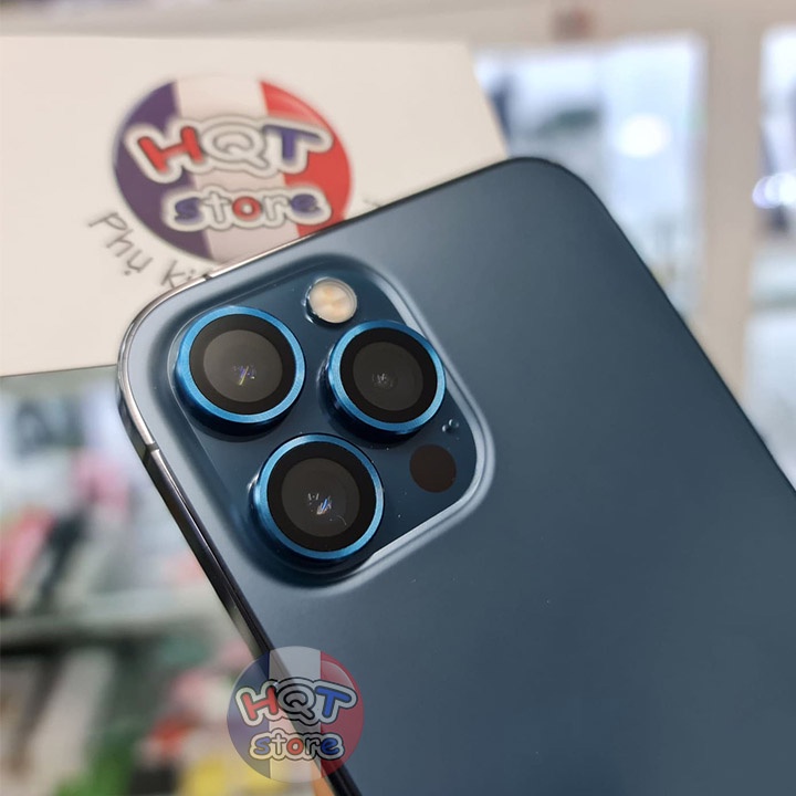 Ốp viền kính bảo vệ Camera Kuzoom Lens Ring IP 12 Pro Max / 12 Pro