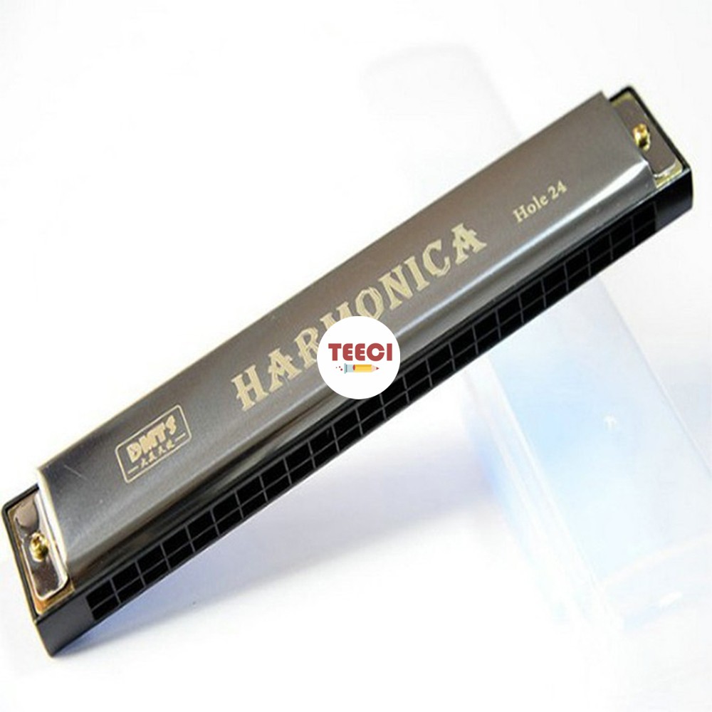 Kèn Harmonica Tremolo 24 Lỗ Hàng Đẹp (Giao Mẫu Ngẫu Nhiên) A261