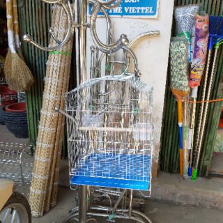 Lồng chim inox, chống gỉ loại đẹp