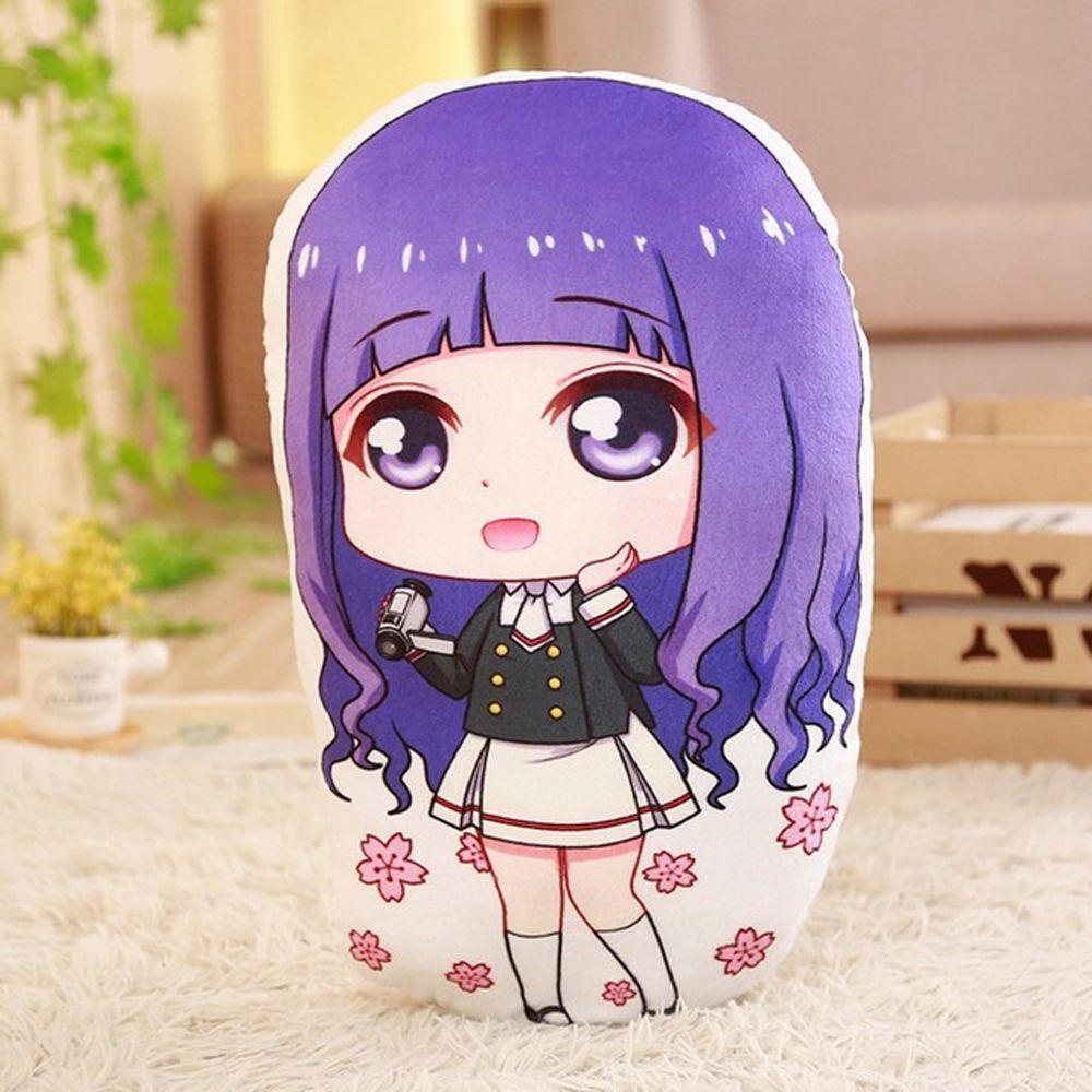 LANFY Thẻ Đồ chơi nhồi bông Hình Nhân Vật Hoạt Hình Anime Mềm Mại Trang Trí Phòng Ngủ / Ghế Sofa