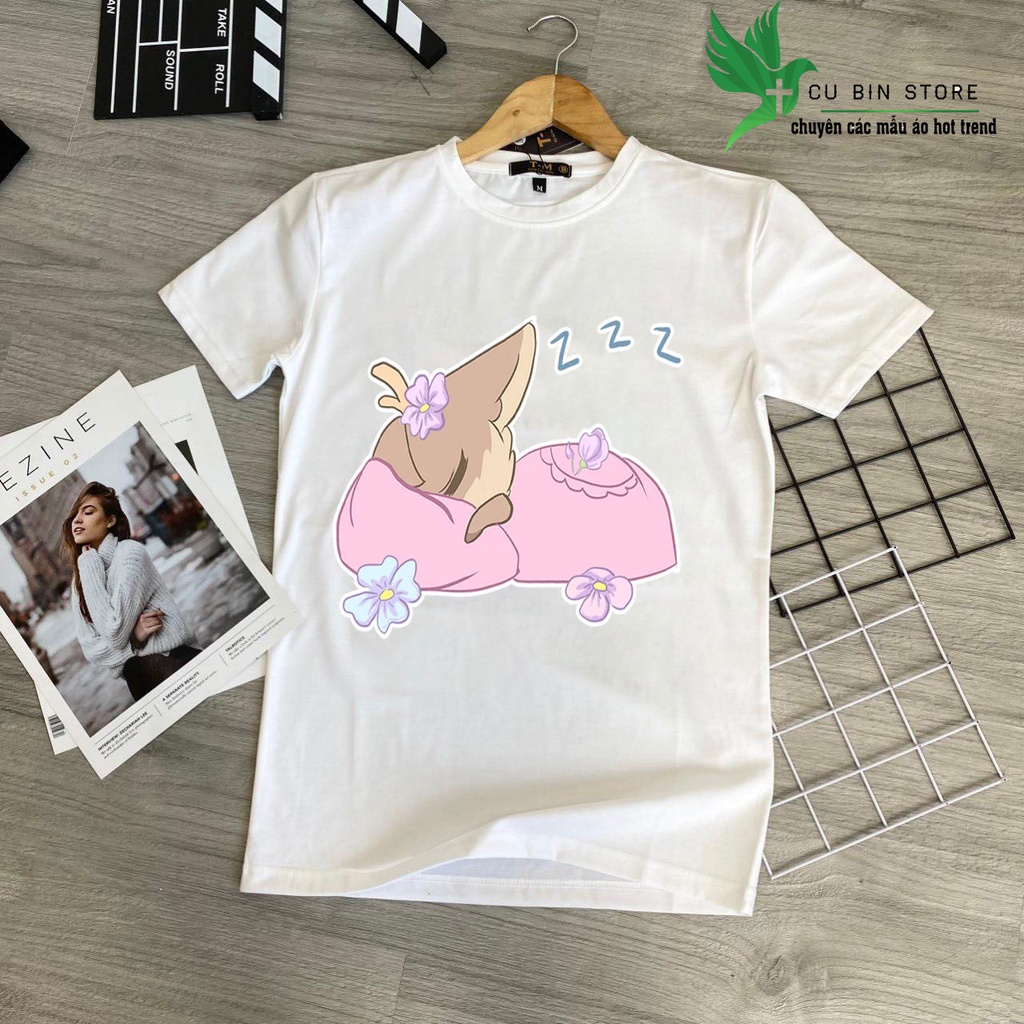 Áo thun in hình con nai siêu ngầu hàng mẫu mới siêu hot - p69