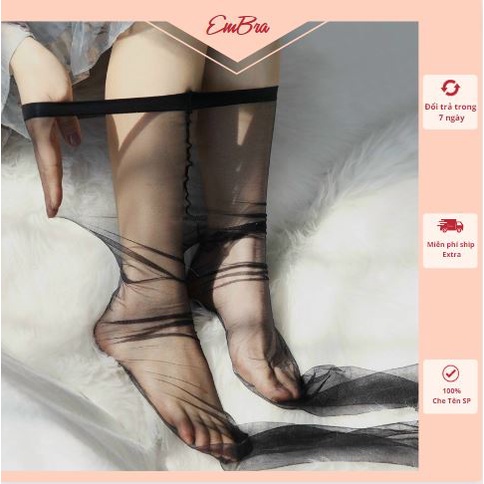 Quần tất nữ Embra siêu mỏng tàng hình siêu dai siêu mỏng thật chân EBPK19