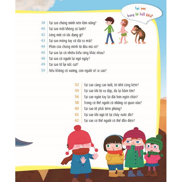 Sách - 300 Câu Hỏi Khoa Học Vui Cơ Thể: Tại Sao Bụng Tớ Biết Kêu? hh