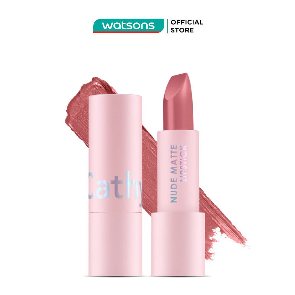 Son Thỏi Cathy Doll Nude Matte Lipstick 3.5g