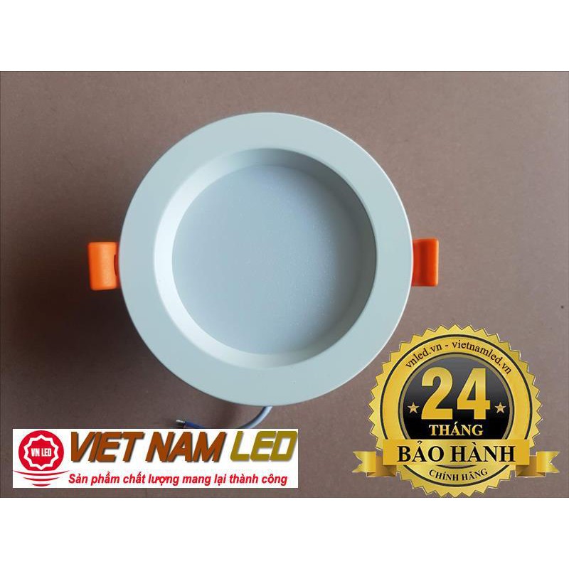 Đèn Led âm trần 7W, đổi 3 màu, vnled.vn, 0936395395