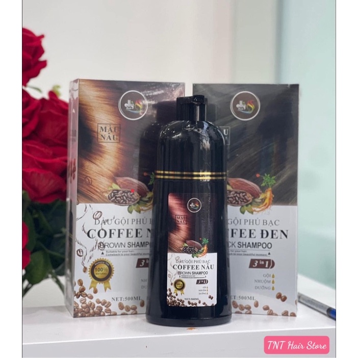 DẦU GỘI PHỦ BẠC ELLY HAIR CHÍNH HÃNG 500ML HÀNG CHÍNH HÃNG