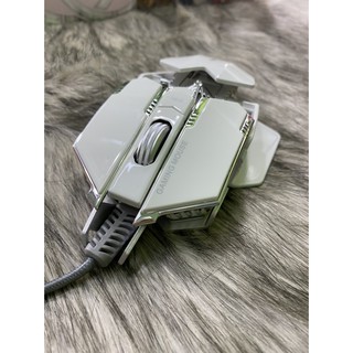 Chuột gaming WFIRST G403 Led RGB đổi màu - Thết kế hợp kim cực chất.