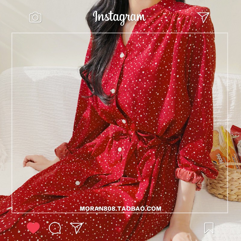 (ORDER) Váy hoa nhí dáng dài MORAN Hàn Quốc vintage | BigBuy360 - bigbuy360.vn