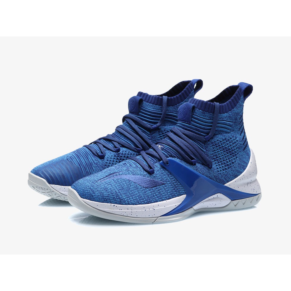 Giày bóng rổ Lu-Ning Wade Flyknit BLue