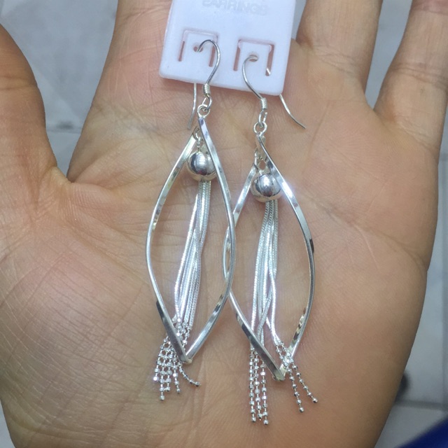 Khuyên tai bạc ta cao cấp kiểu mới sành điệu