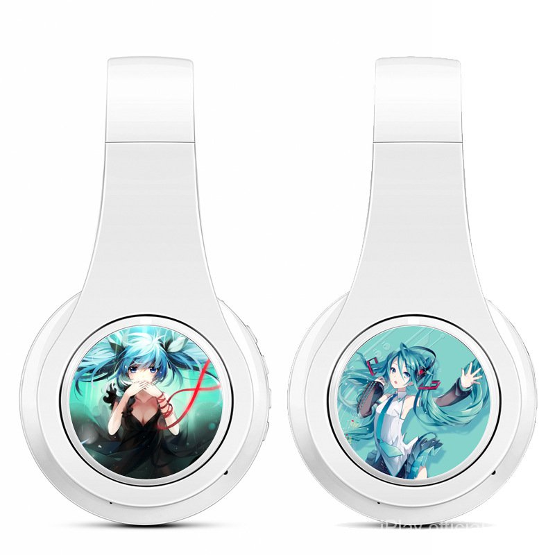 Tai Nghe Bluetooth Không Dây Thiết Kế Thể Thao Hatsune Miku