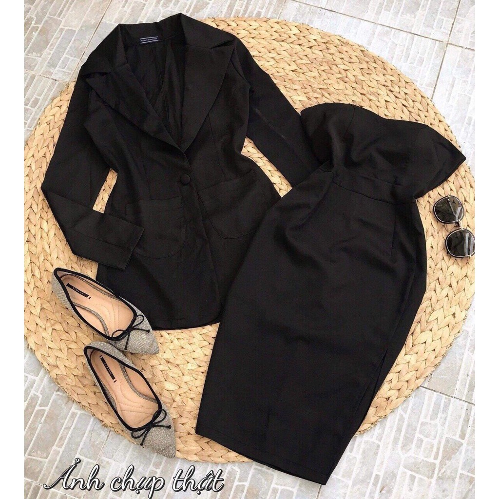 (SIÊU XINH) Set áo và váy body có mút ngực quá đẹp | BigBuy360 - bigbuy360.vn