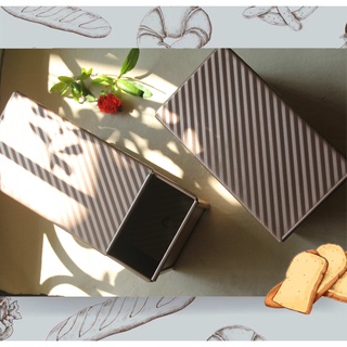 Khuôn bánh gối có nắp cao cấp 450gr - Dụng cụ làm bánh TBM.
