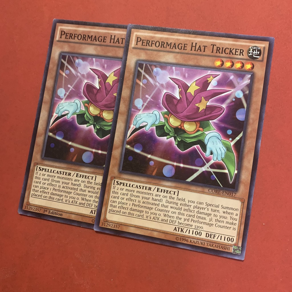 [EN-JP][Thẻ Bài Yugioh Chính Hãng] Performage Hat Tricker