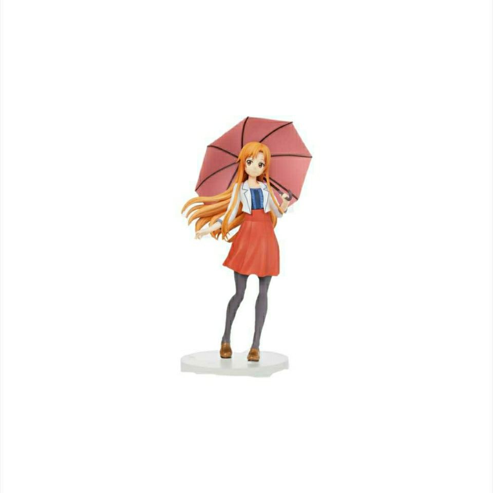 2019 New Sword Art Online Asuna Yuuki Asuna Umbrella Thường phục Phong cảnh Hình người mẫu