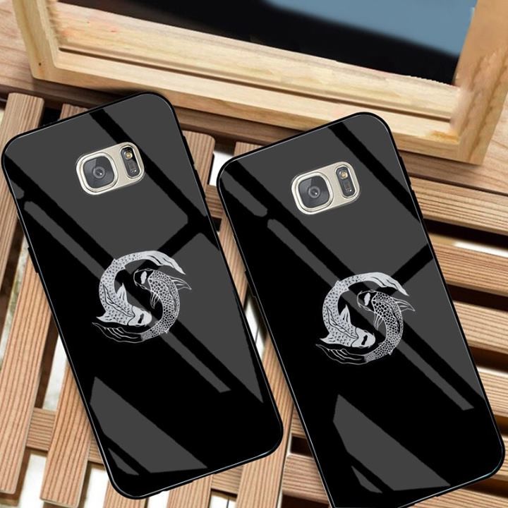 ỐP SAMSUNG S7 EDGE LƯNG KÍNH CƯỜNG LỰC CAO CẤP