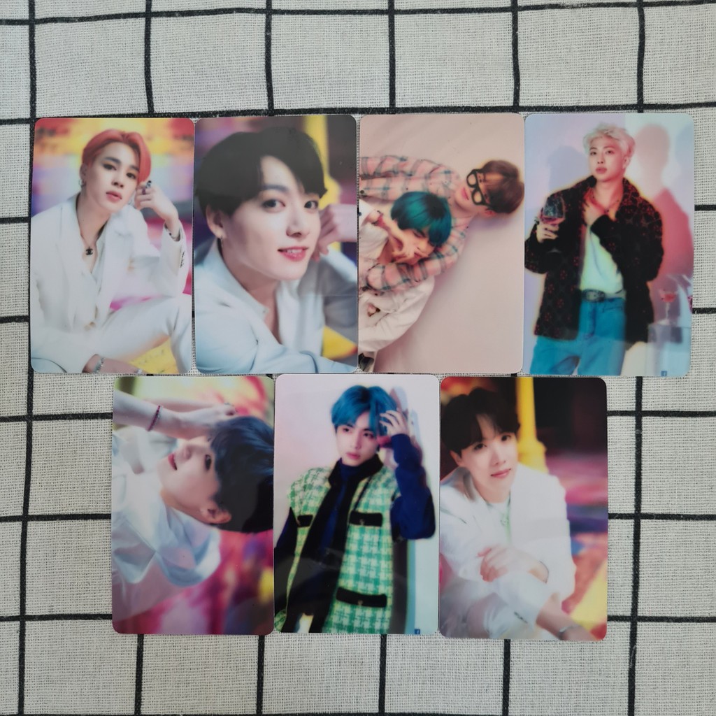 Set card ảnh Bangtan