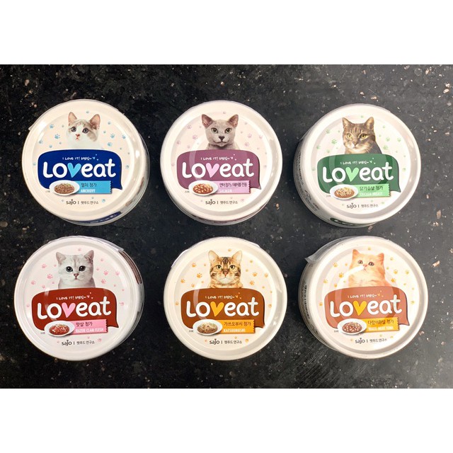 Pate Love Eat lon 90g cho mèo có hairball tiêu búi lông