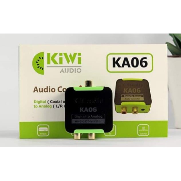 BỘ CHUYỂN ĐỔI ÂM THANH DIGITAL SANG ANALOG KIWI KA-06