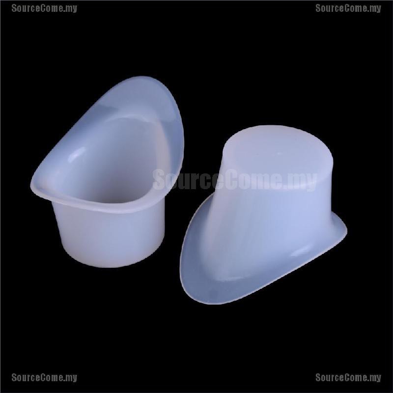 (hàng Mới Về) Bộ 2 Cốc Silicone Dùng Khi Tắm Tiện Dụng