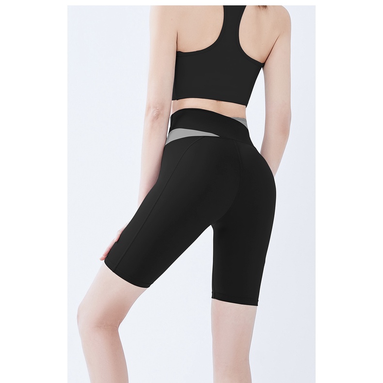 Bộ Đồ Tập Yoga Màu Sắc Tương Phản Thời Trang Cho Nữ