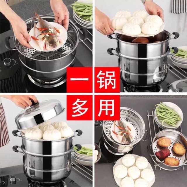 Bộ nồi hấp đa năng