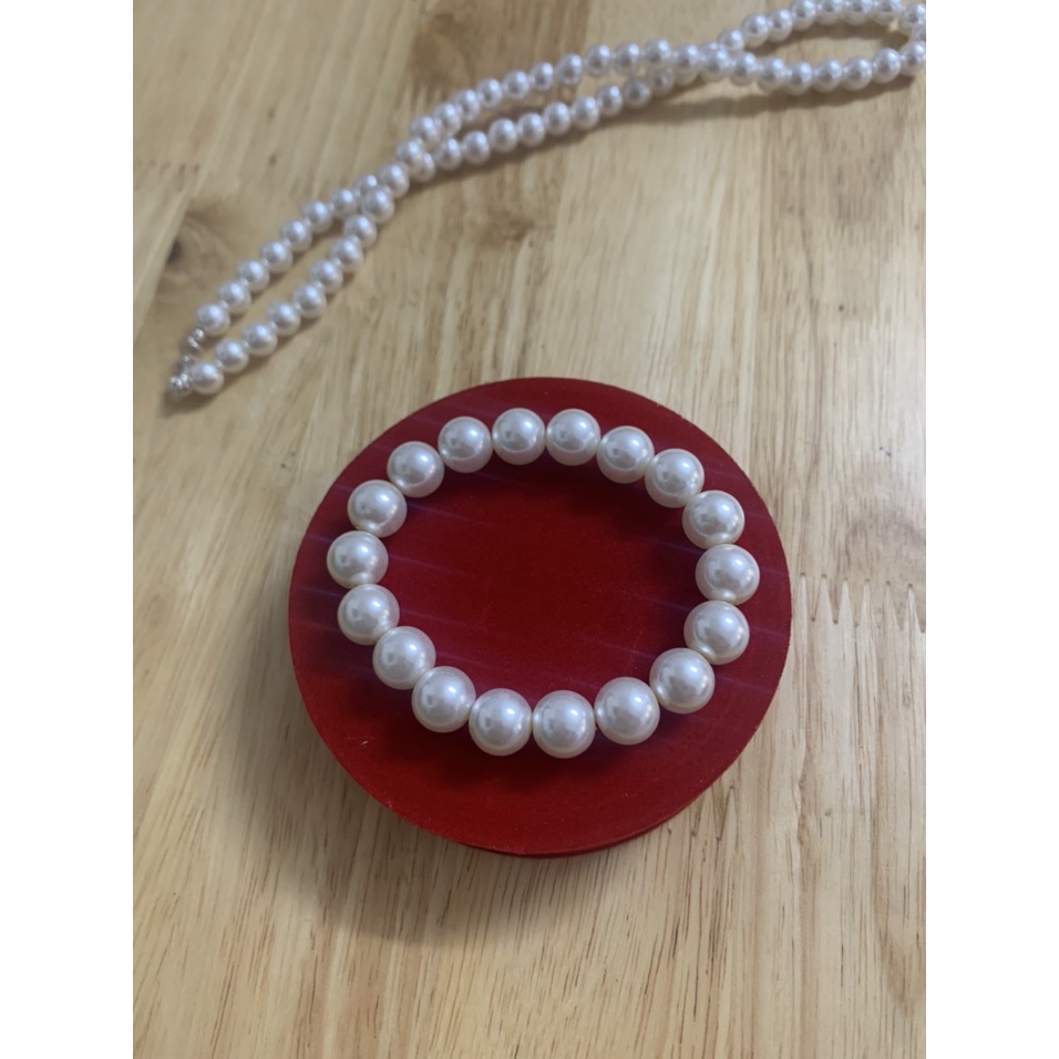 Hộp nhung đỏ đựng vòng tay hình tròn (combo 10 hộp) Minh Tâm Jewelry