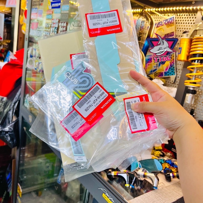 Tem Scoopy 2022 Chính Hãng Honda Thái lan 🇹🇭