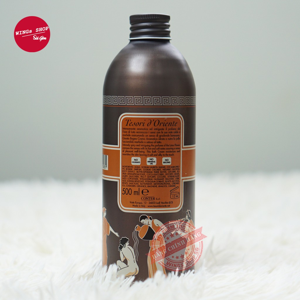 🛑FreeShip🛑 Sữa tắm xích trắng da, hương nước hoa 500ml- Tesori D’Oriente Cao cấp Italia | Hàng Chính Hãng | BigBuy360 - bigbuy360.vn