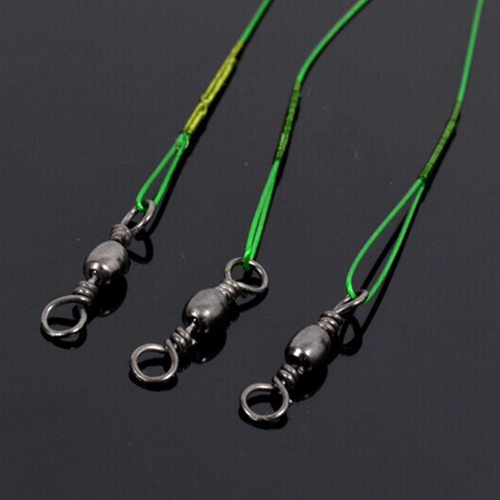 Set 10 Dây Chì Câu Cá 28cm Màu Xanh Lá Đậm Chất Lượng Cao