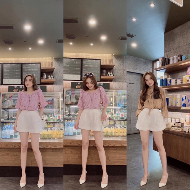 Quần sóc gấm bồng