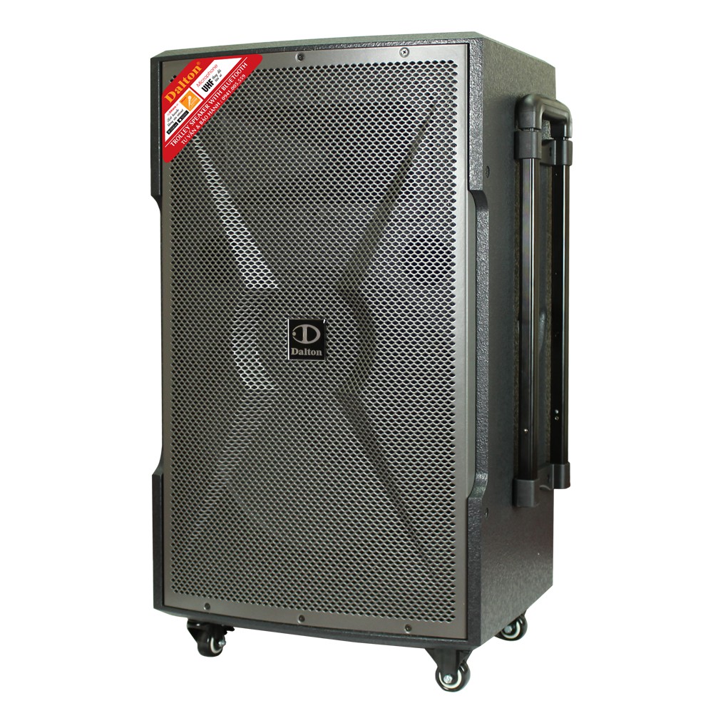 Loa Karaoke di động Dalton TS-15G700X (Loa 2 đường tiếng, 1 bass 40cm, 1 trenble còi, 700W, 2 Mic)