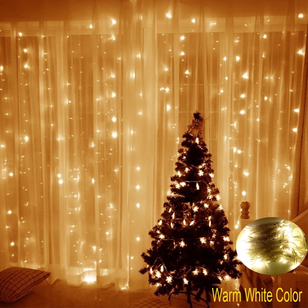 Dây đèn led USB điều khiển từ xa 8 chế độ dài 5/10m trang trí giáng sinh/đám cưới/sân vườn