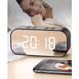 Loa bluetooth-Đồng Hồ Led-Báo Thức BT501