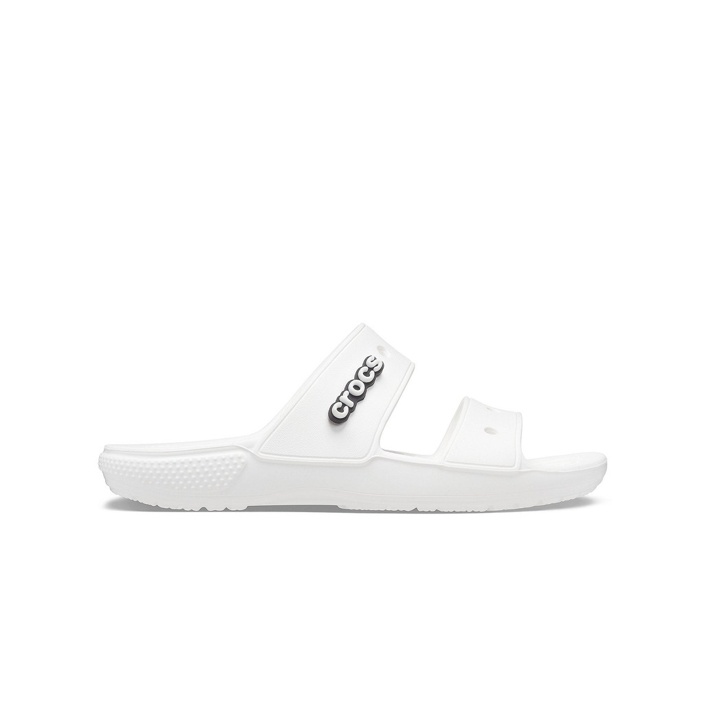 Dép sandal quai ngang unisex CROCS Classic 206761-100