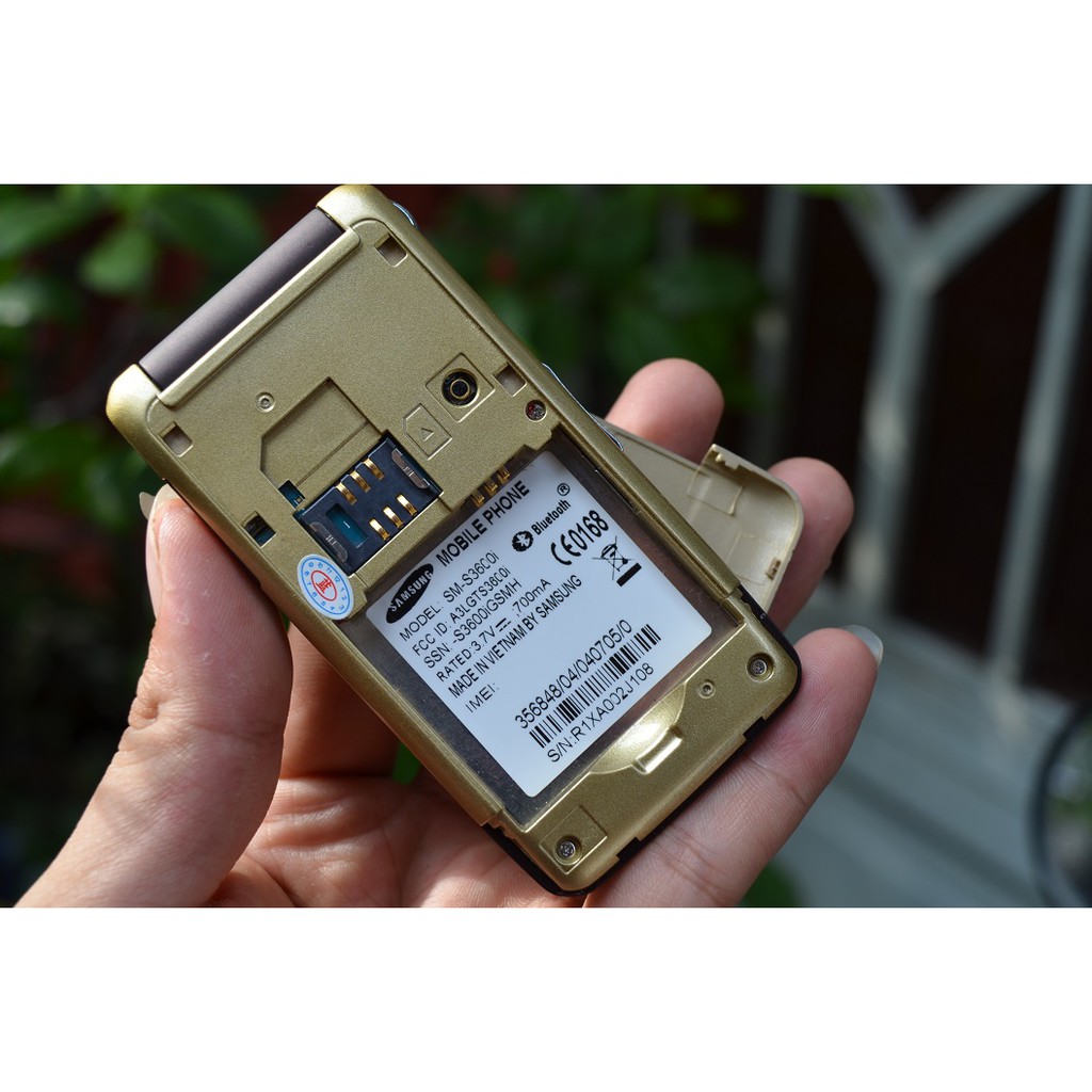 [Mã 1511ELSALE hoàn 7% đơn 300K] Điện Thoại Nắp Gập Samsung S3600i Loa To Sóng Khỏe Dễ Sử Dụng Cho Người Già | BigBuy360 - bigbuy360.vn