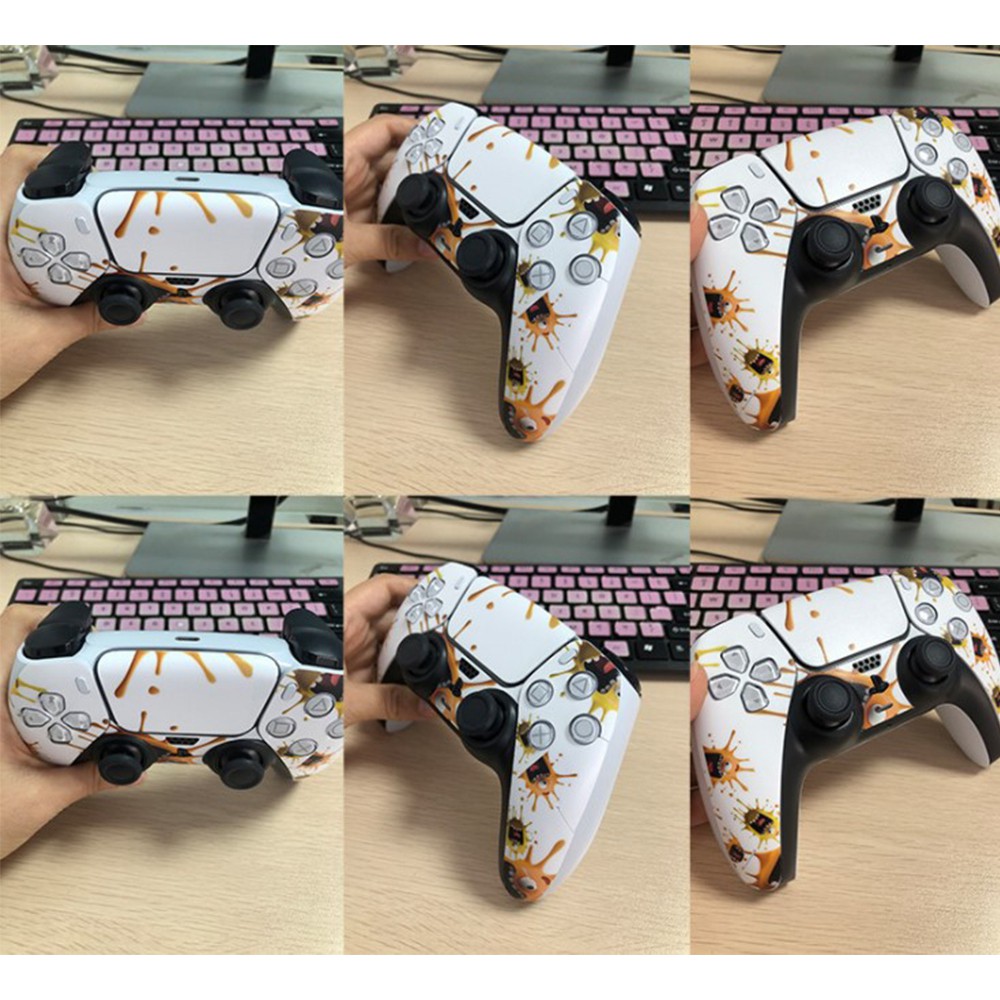 Miếng dán tay cầm chơi game ROSALIND bảo vệ cho PS5