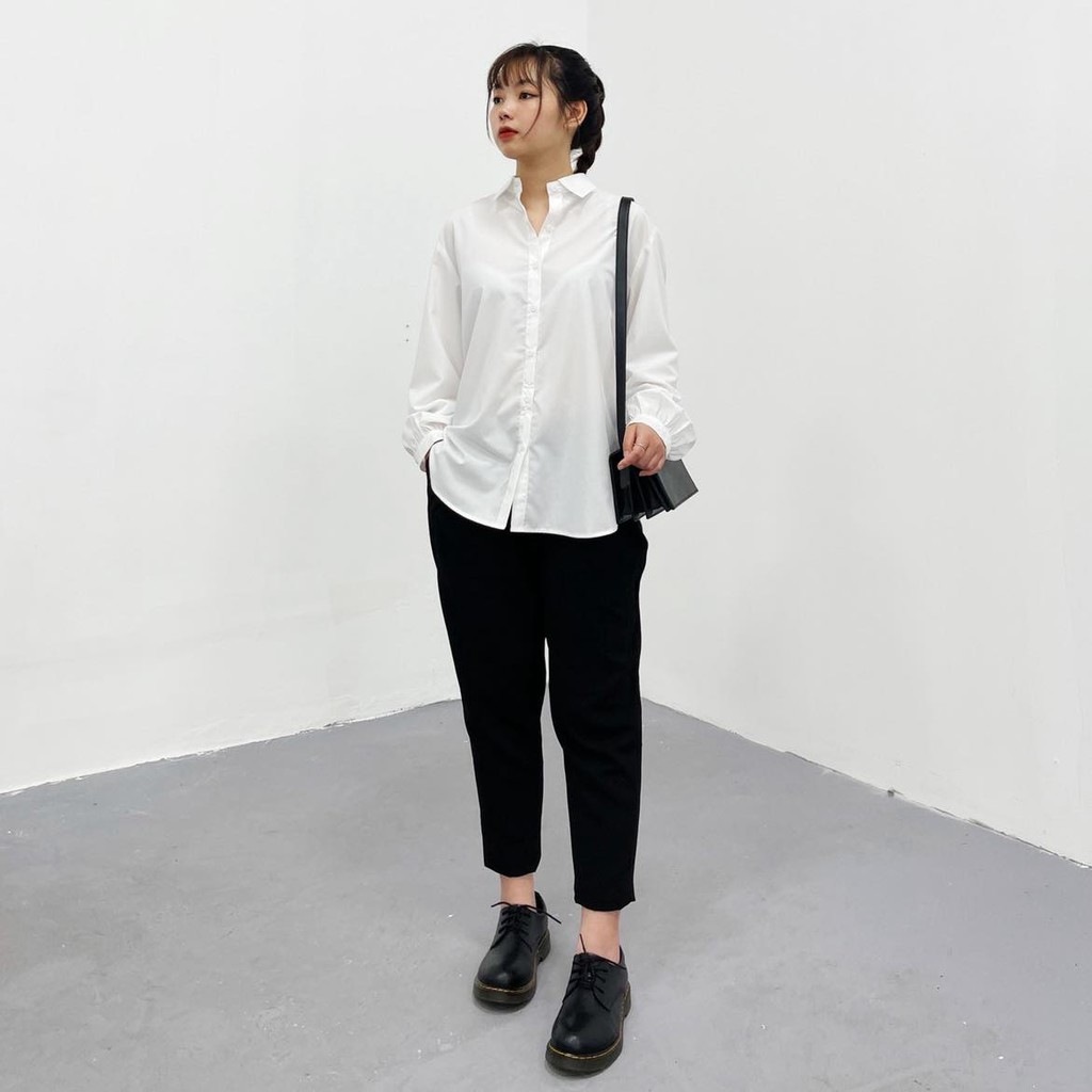 Modesty - Áo sơmi trắng tách set Civil Shirt