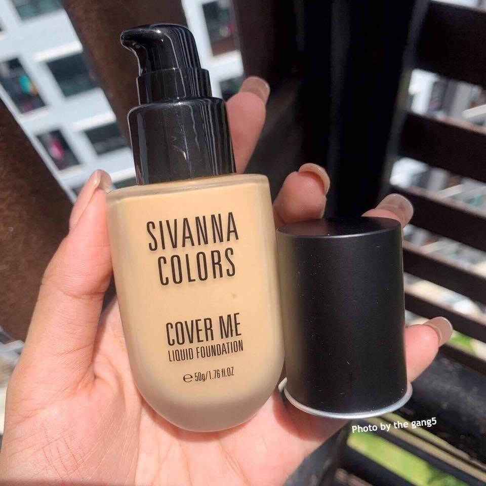 Kem Nền Sivanna Cover Me Liquid Foundation