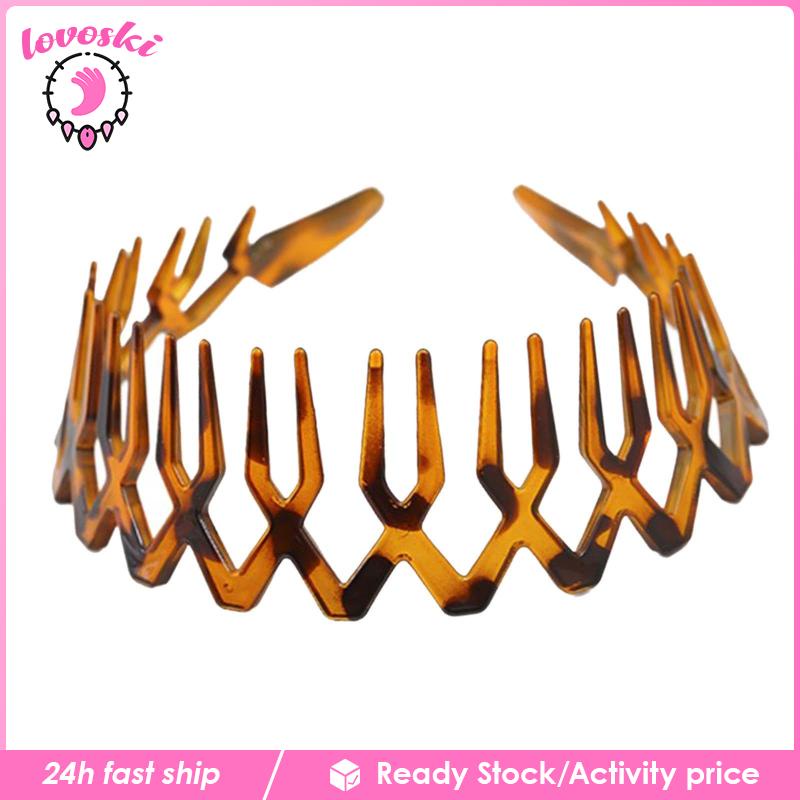 Băng Đô Cài Tóc Có Răng Chống Trượt Mượt Mà Thời Trang Dùng Trang Điểm Tiệc Tùng / Tiệc Tùng