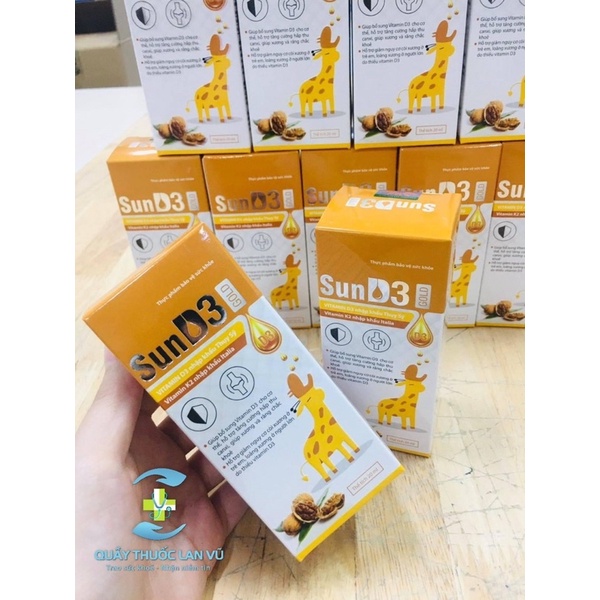 Vitamin D3K2 có vòi xịt