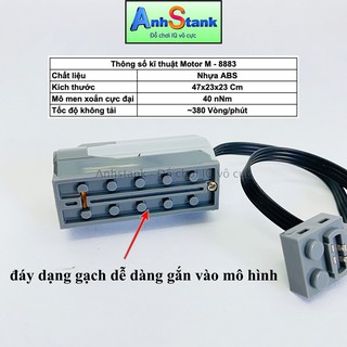 Motor Cỡ M 8883 Tương Thích 9686-Education-technic