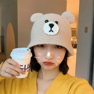 [HANDMADE] Nón len handmade gấu cho bé 🐻