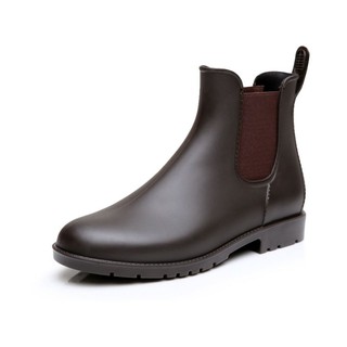 Giày cao cổ chelsea boots nam cao cấp da nhập khẩu Hot thu đông 2018