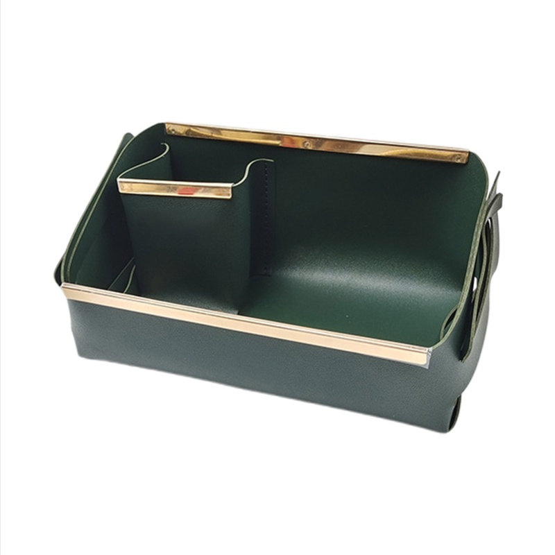 Hộp Đựng Đồ Trang Điểm Bằng Da Pu Đa Năng Có Thể Gập Lại Tiện Dụng