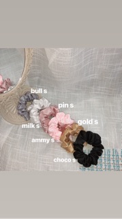 Scrunchies bóng