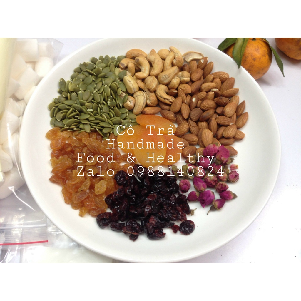 SET LÀM KẸO NOUGAT 12 MÓN- CÔ TRÀ